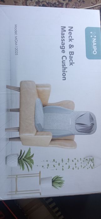 Mata masującą shiatsu firmy Naipo