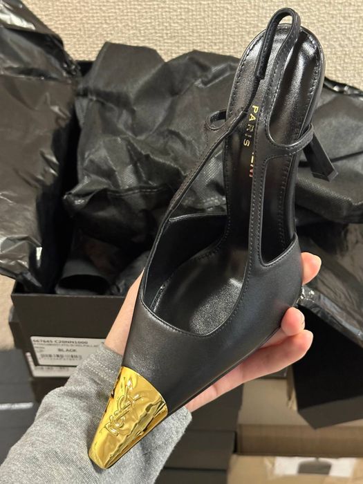 Туфлі слінгбеки ysl saint laurent різні