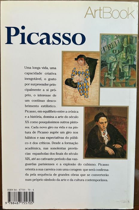 Livro ArtBook Picasso Nova Galicia Arte