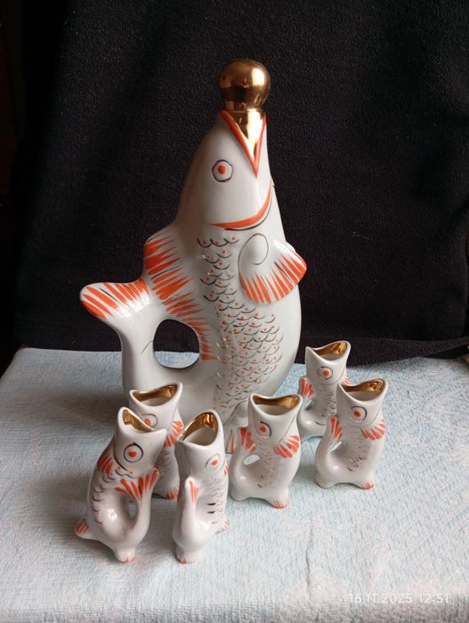 Фарфоровий набір рибки