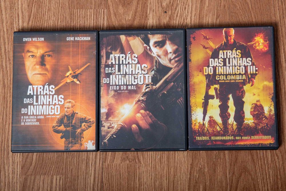 Atrás das Linhas do Inimigo DVD