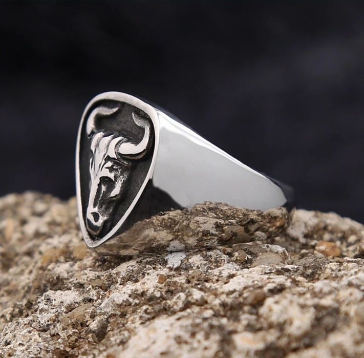 Кольцо из нержавеющей стали, размер 18 (57 мм)