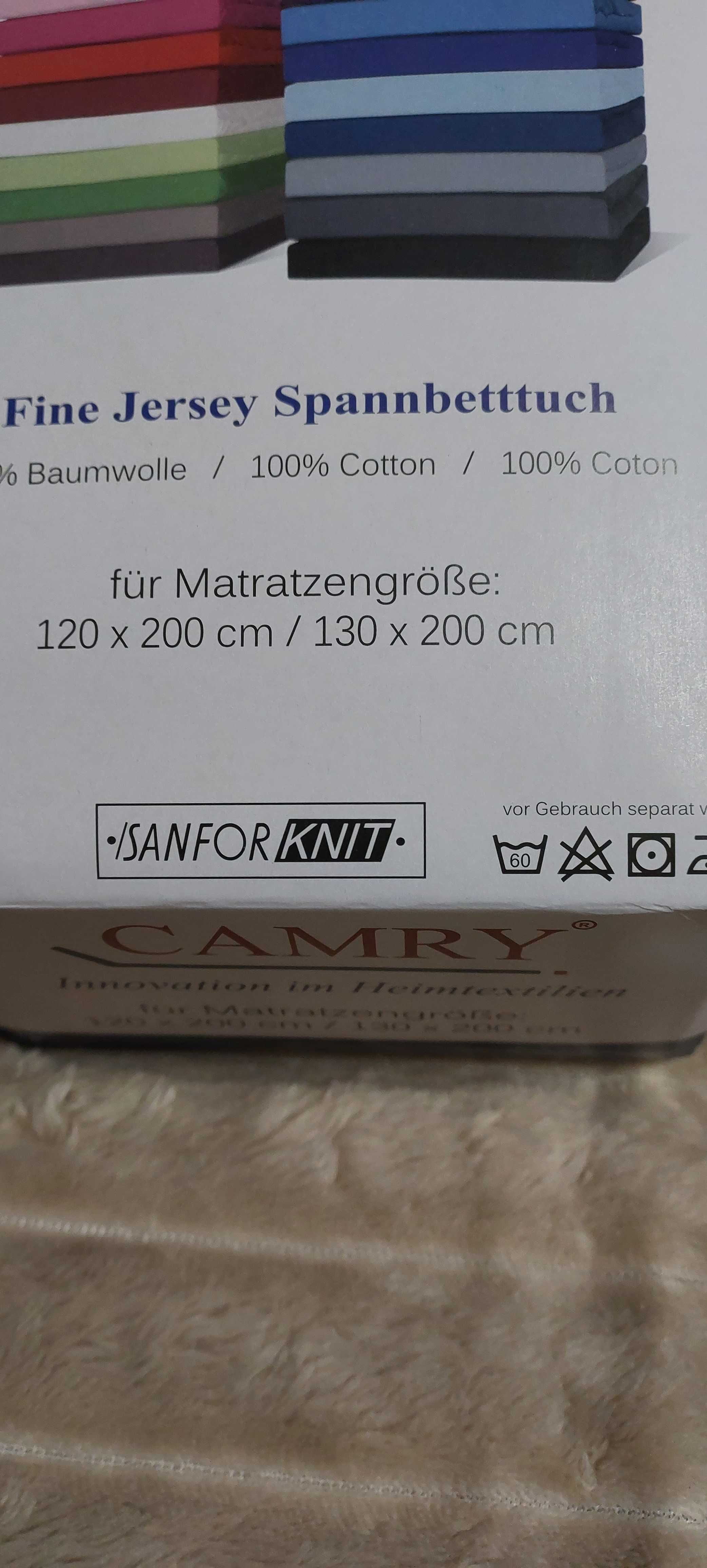 Prześcieradło z gumką CAMRY 120 x 200-130 x 200 cm,