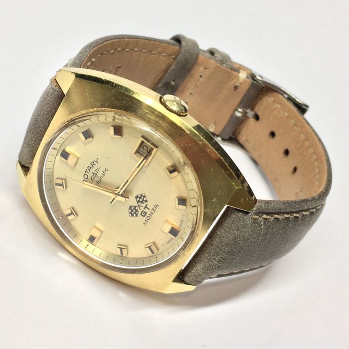 ROTARY Monza GT Jo Stiffert automat zegarek męski VINTAGE