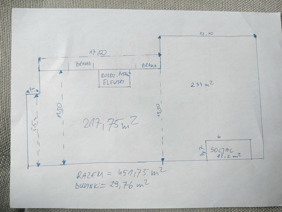 Hala magazynowo-prodykcyjna do wynajęcia
