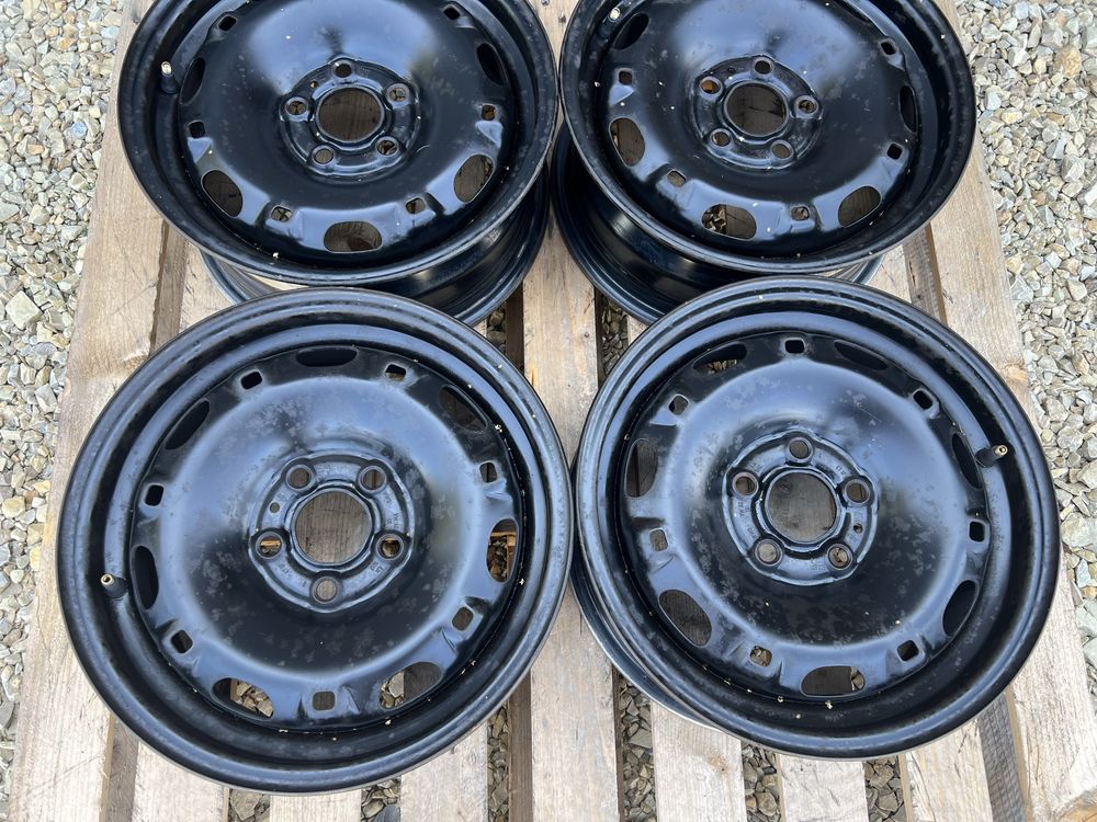 4xfelga stalowa 14” VW/SEAT/SKODA (5x100 ET37)