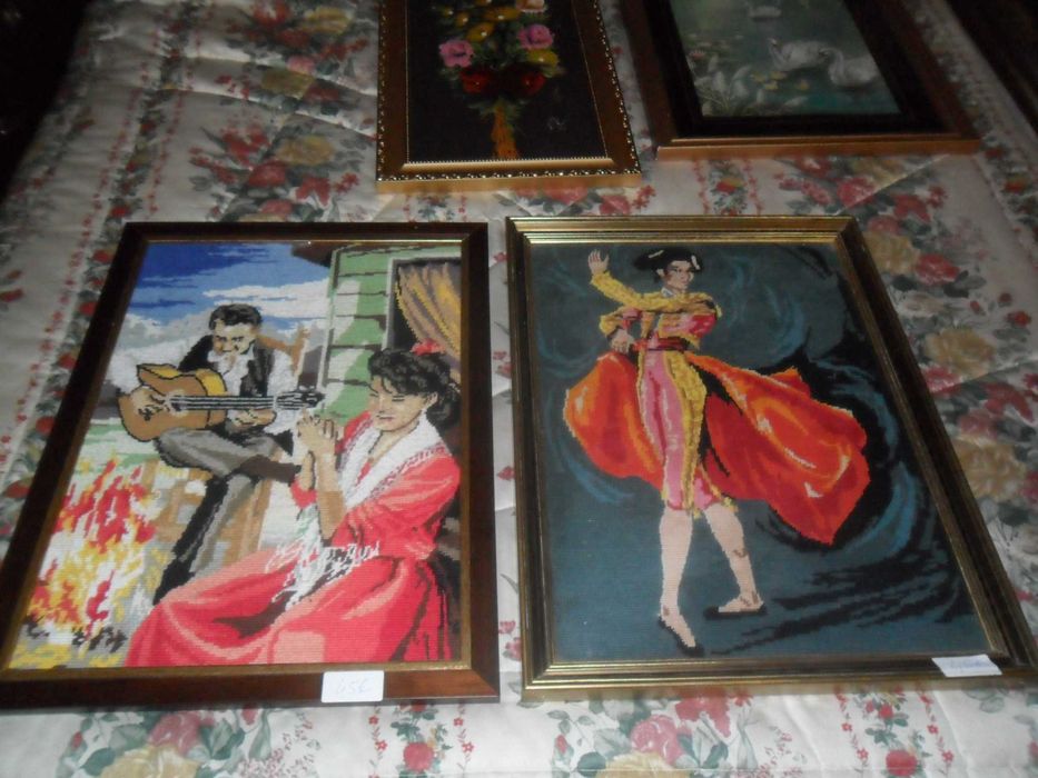 Quadros em ponto cruz