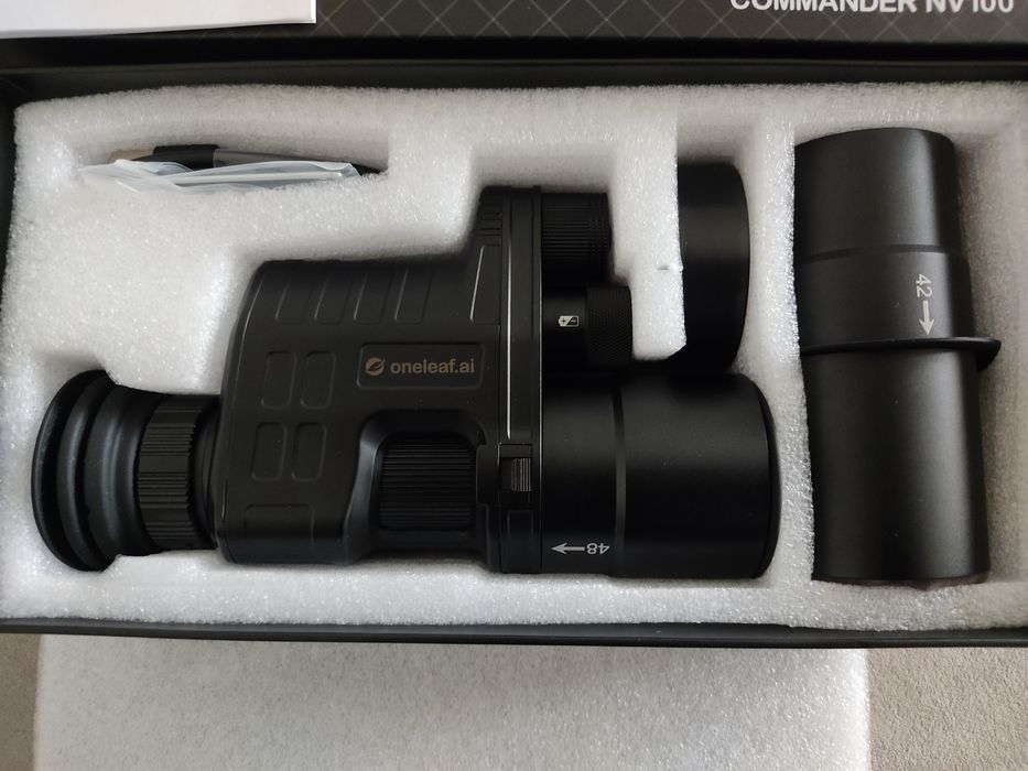 Visão noturna NOVA com bateria e cartão de memória