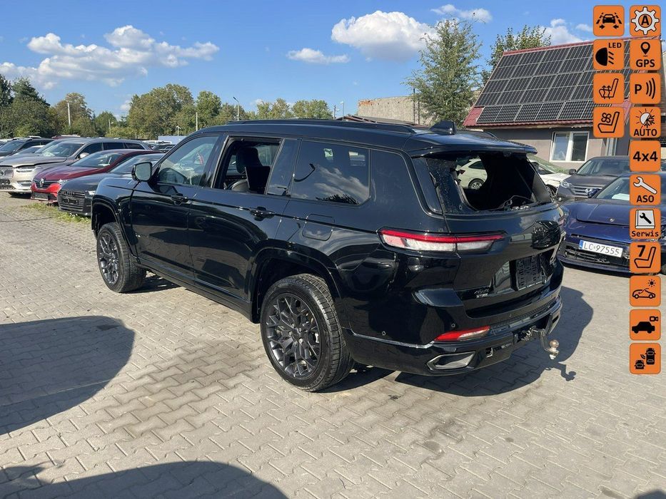 Jeep Grand Cherokee SUMMIT Skóra 4x4 Pneumatyka 7osobowy HAK 5.7l 352KM