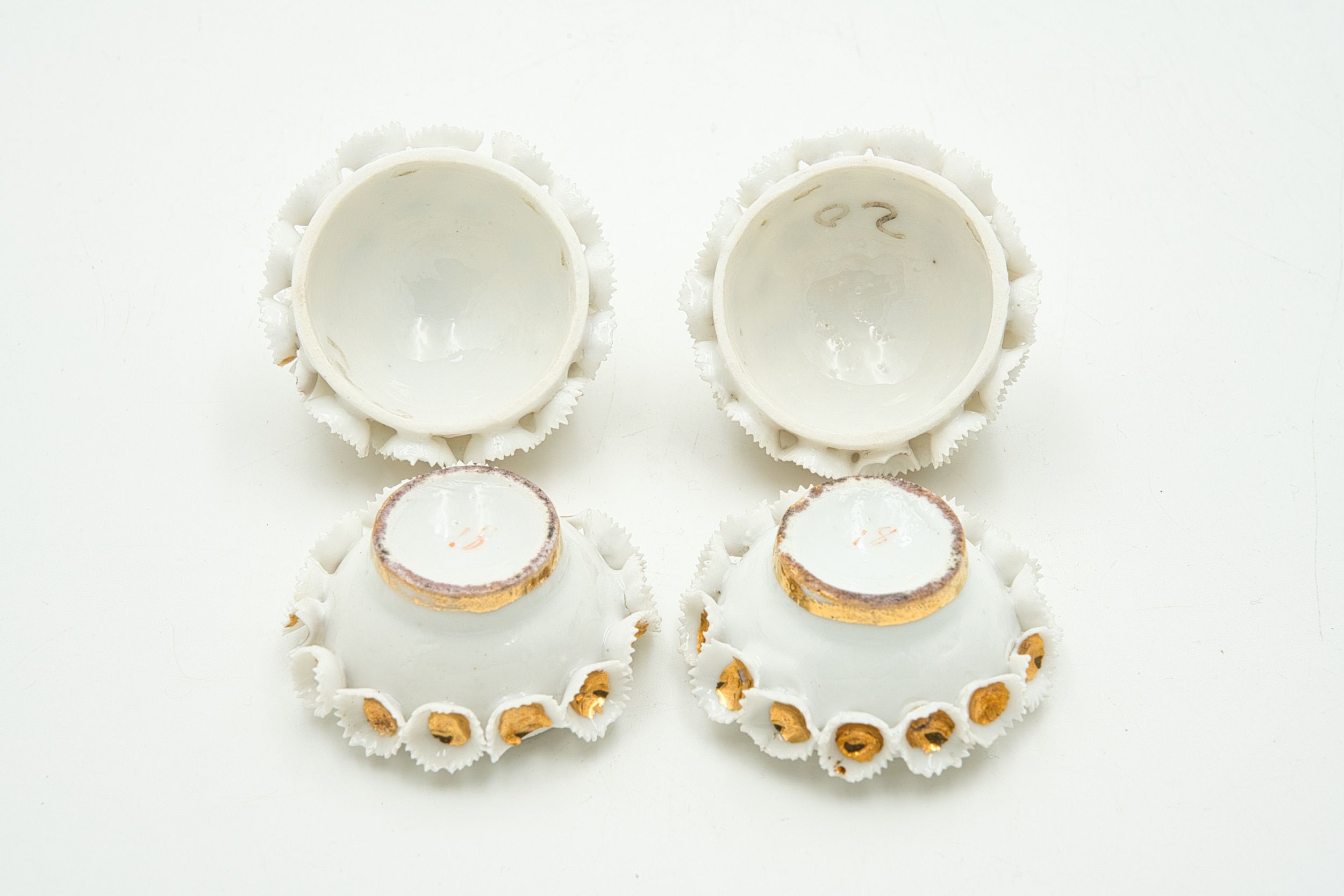 Guarda-jóias Bola de Neve Porcelana