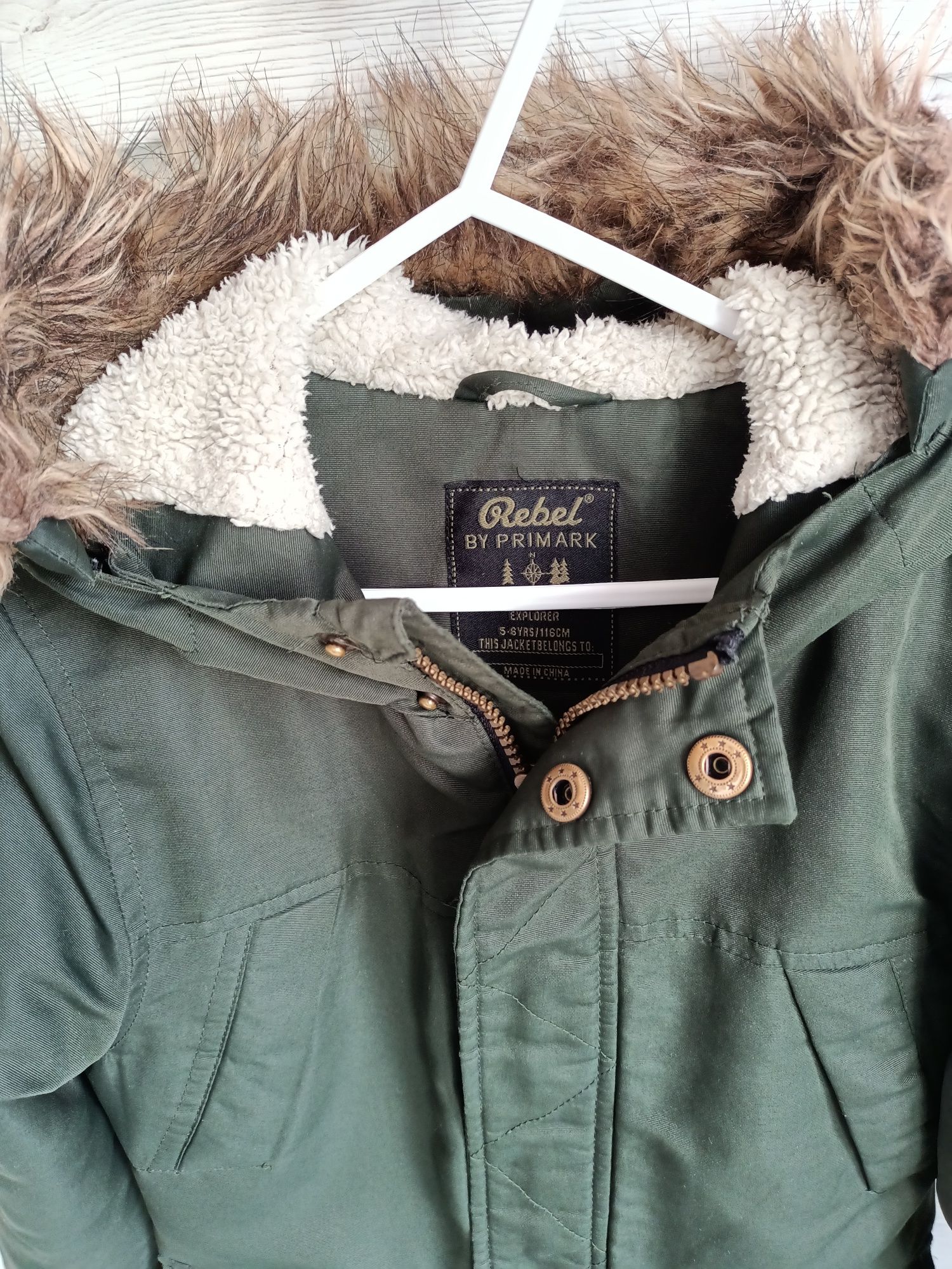 Kurtka, parka, płaszczyk, Rebel by Primark