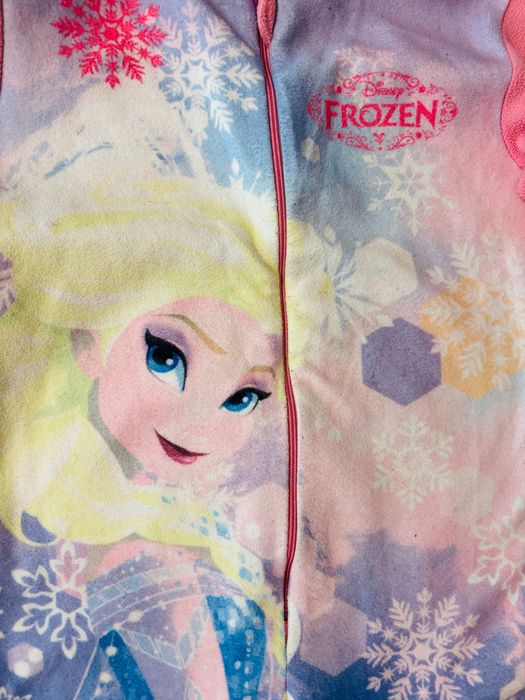 ELZA, ELSA, Frozen, Krian Lodu śpiochy pajac kombinezon 116 122