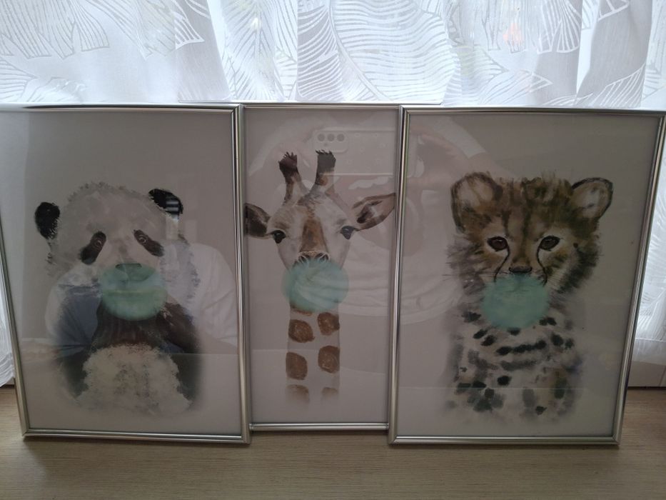 Obrazki plakaty dla dziewczynki