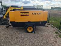 Atlas Copco xas 136 kompresor śrubowy