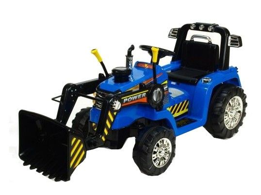 Koparka traktor spychacz na akumulator 2x45W pilot ruchoma łyżka