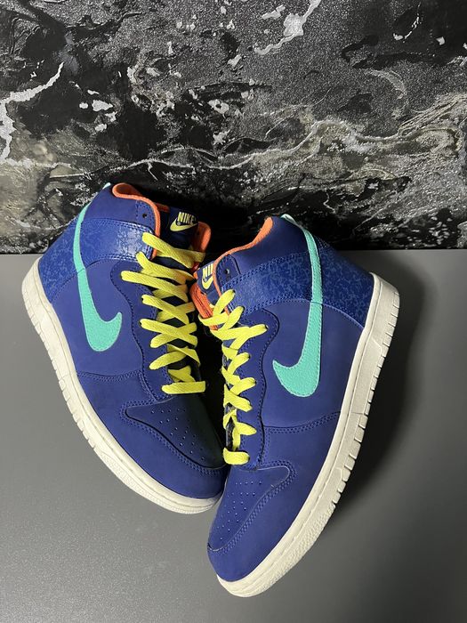 Кросівки чоловічі Nike Dunk High Blue 42р