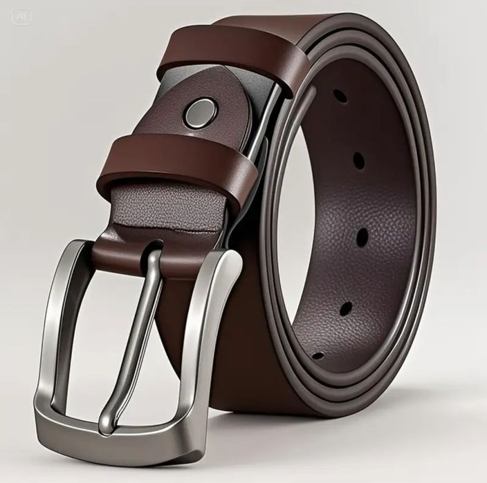 Cinto de pele - masculino - NOVO