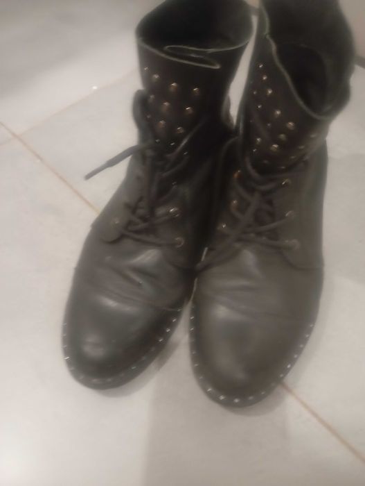 Buty skórzane Badura rozmiar 37