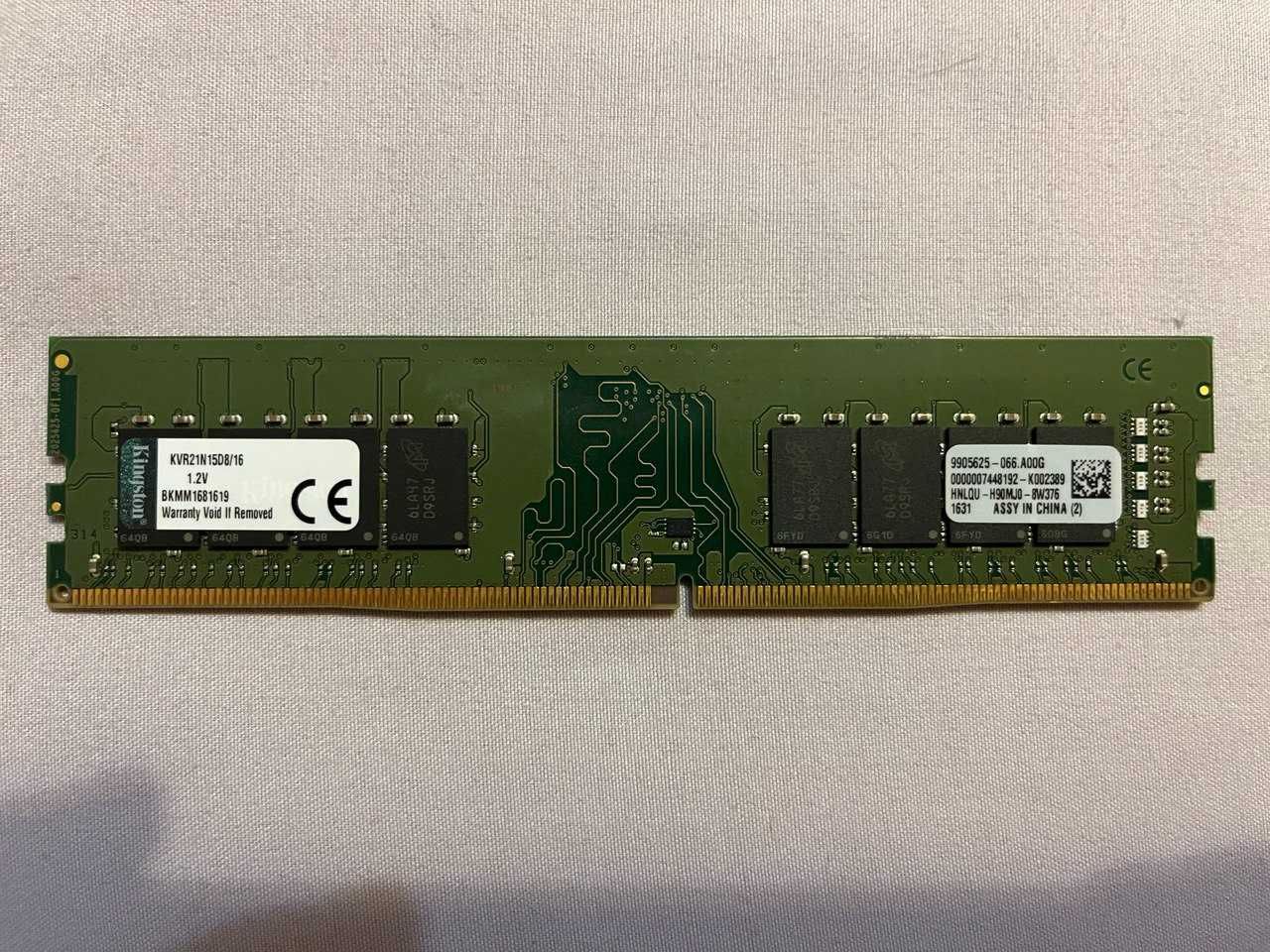 Оперативна пам'ять DDR4 2133 mHZ - 16GB