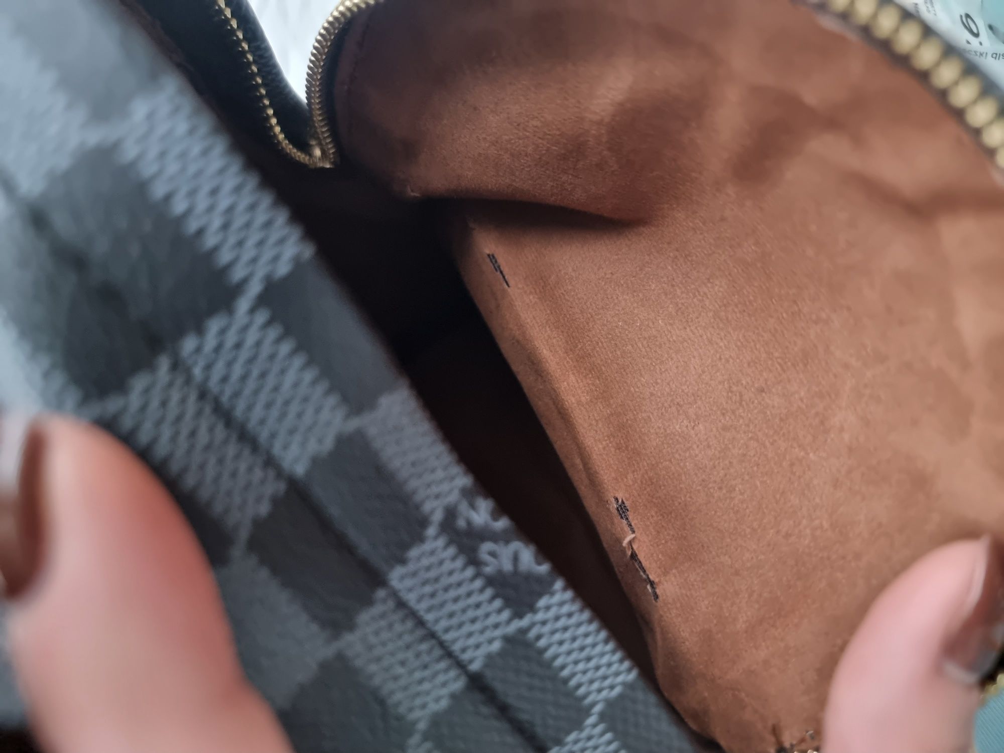 Torebka plecak plecaczek jak lv louis vuitton logowana monogram
