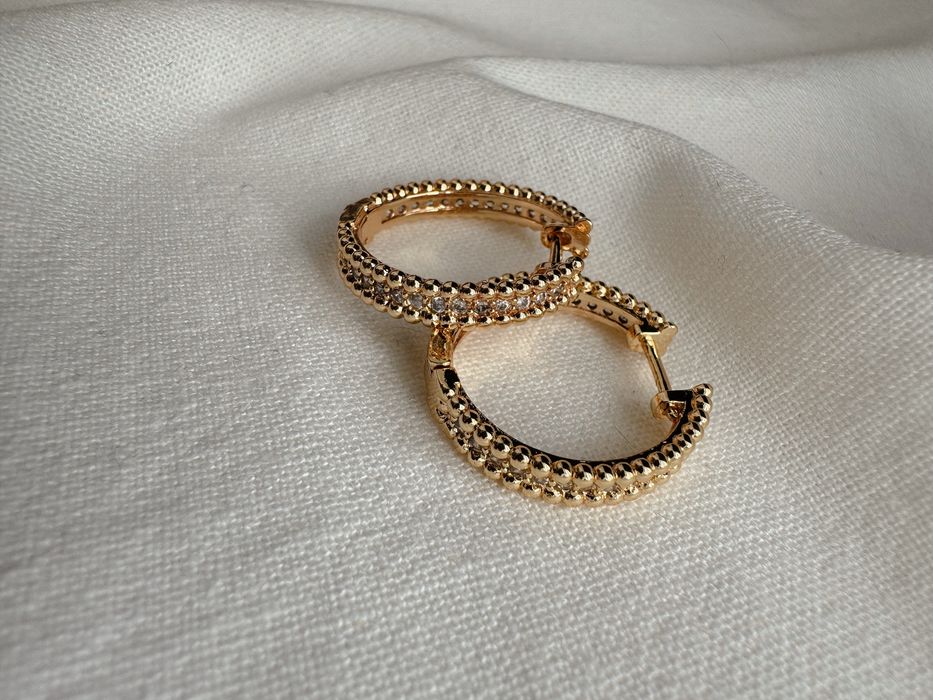 Kolczyki kola stal chirurgiczna