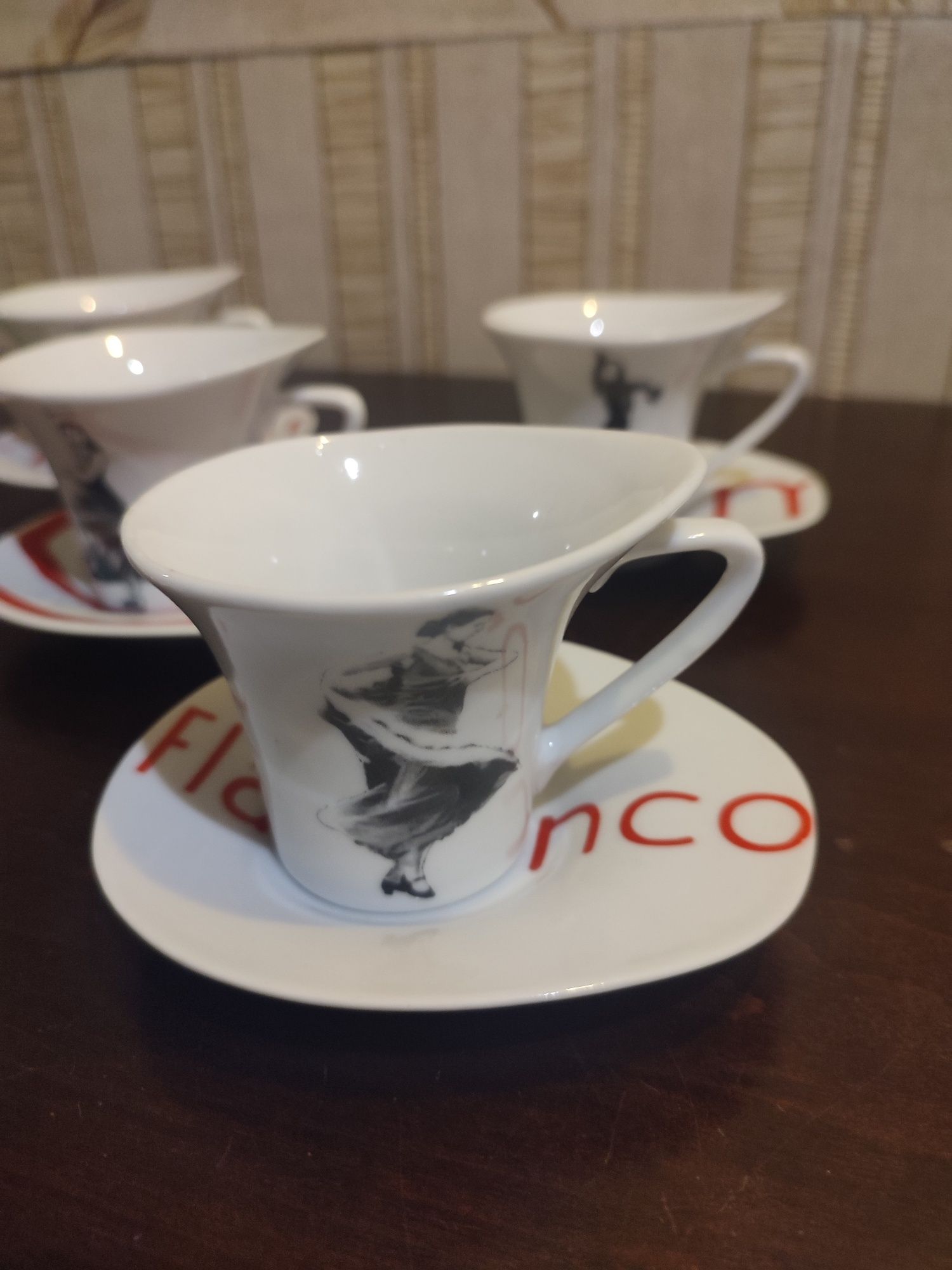 Набор кофейных чашек Flamenco