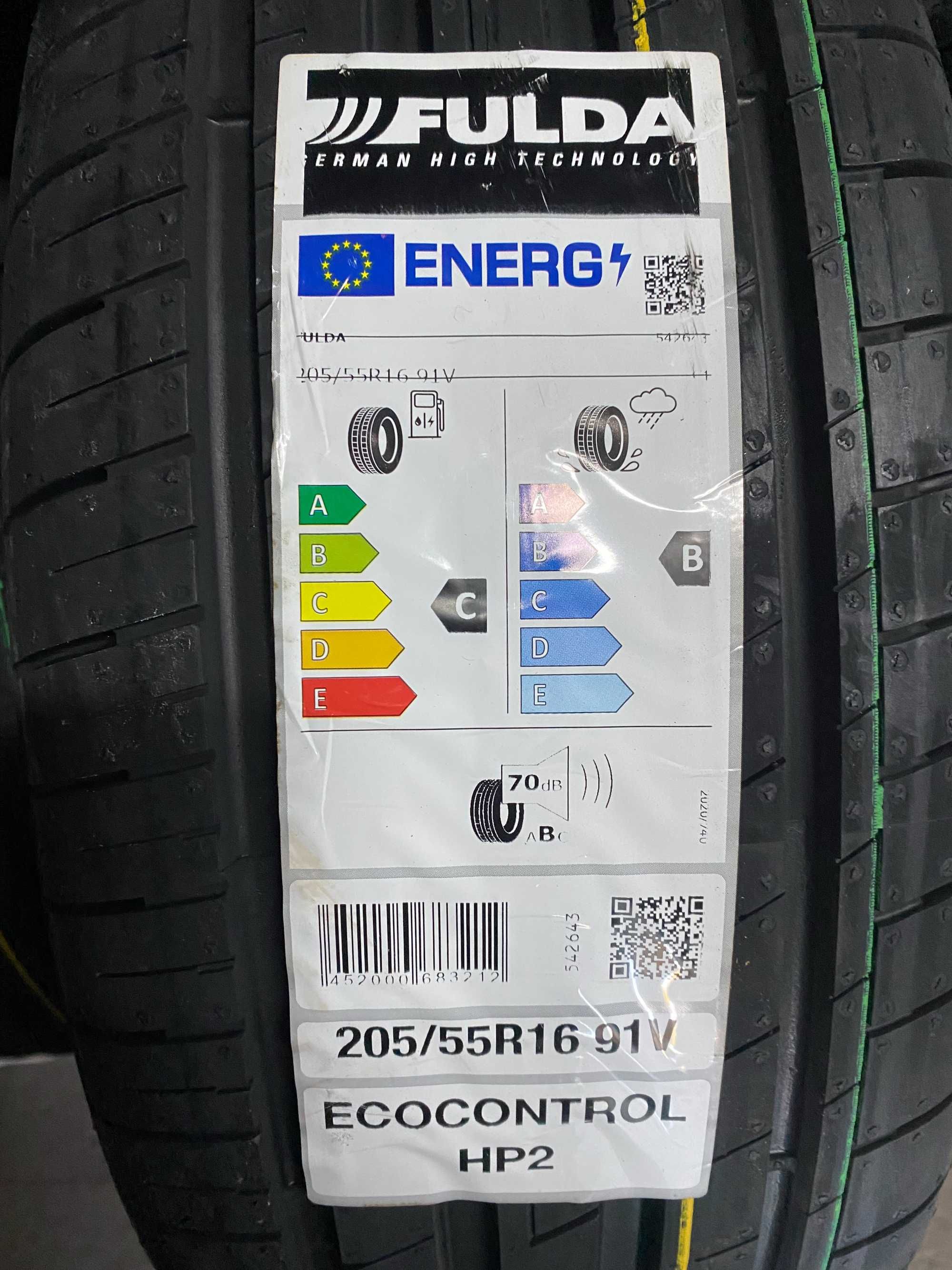 4x 205/55 R.16 91V Fulda Ecocontrol HP2 NOWA 2024