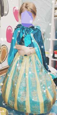 Sukienka ELza Elsa Kraina Lodu Frozen przebranie na bal