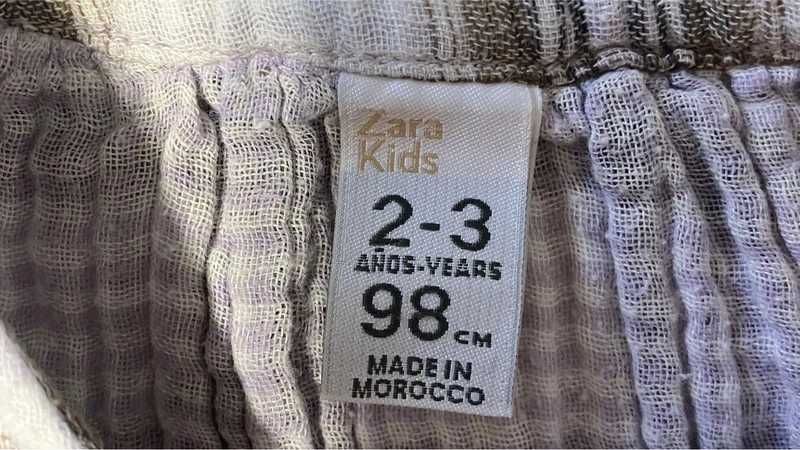 Dziewczęca sukienka w kratkę Zara Kids 2-3 lata (98 cm)