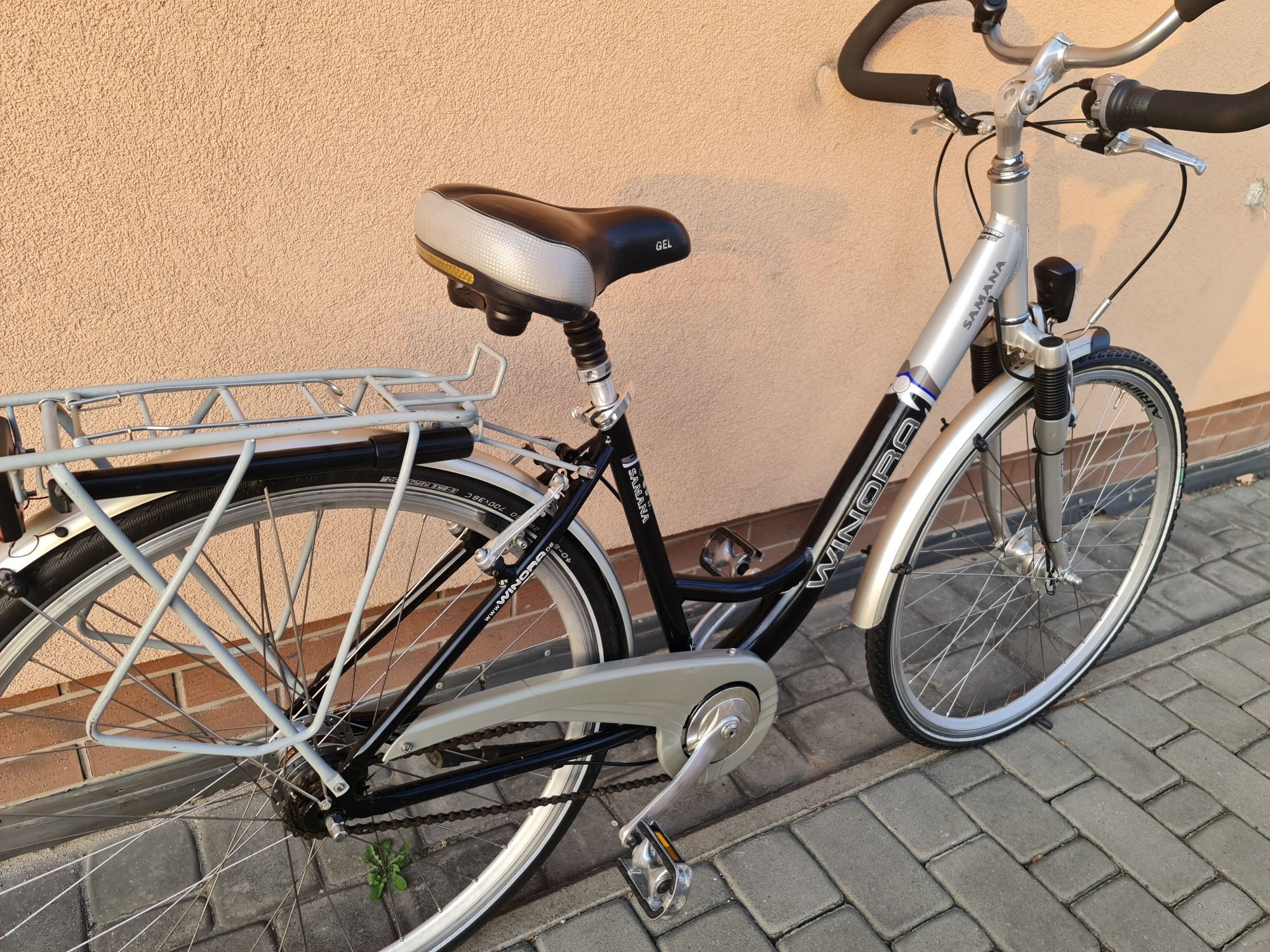 Damka miejska WINORA Koła 28 SHIMANO aluminium okazja polecam WYSYŁKA
