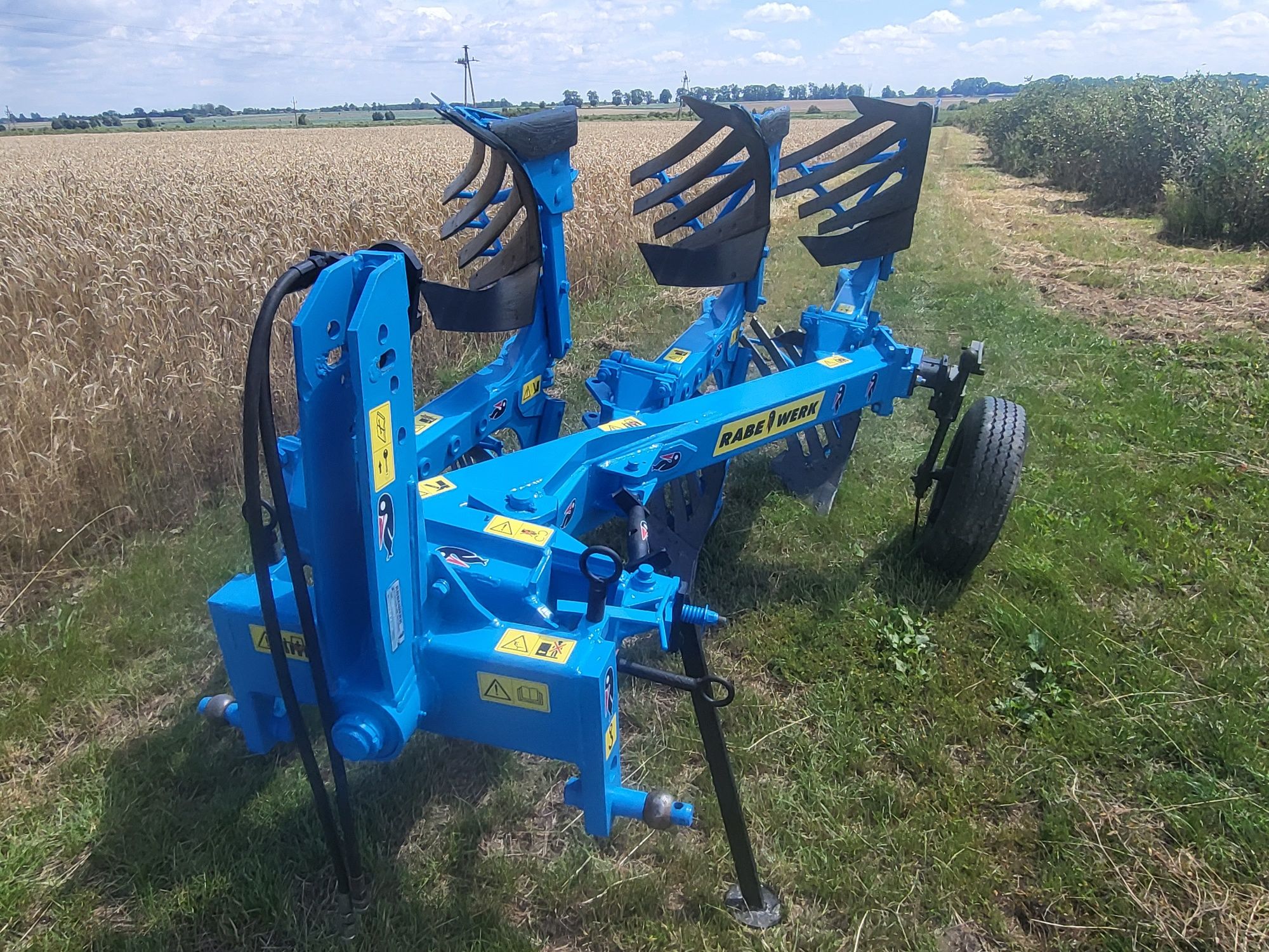 Pług 3 skibowy Obrotowy Rabe-Werk Albatros!! Non-Stop!! Okazja!! Igła!