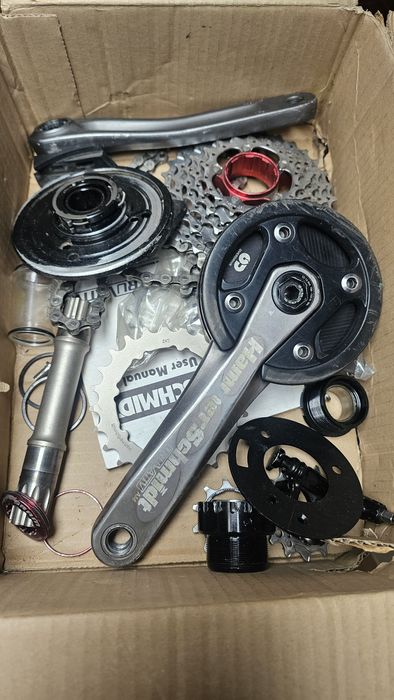 Pedaleira sram /truvativ Hammerschmidt