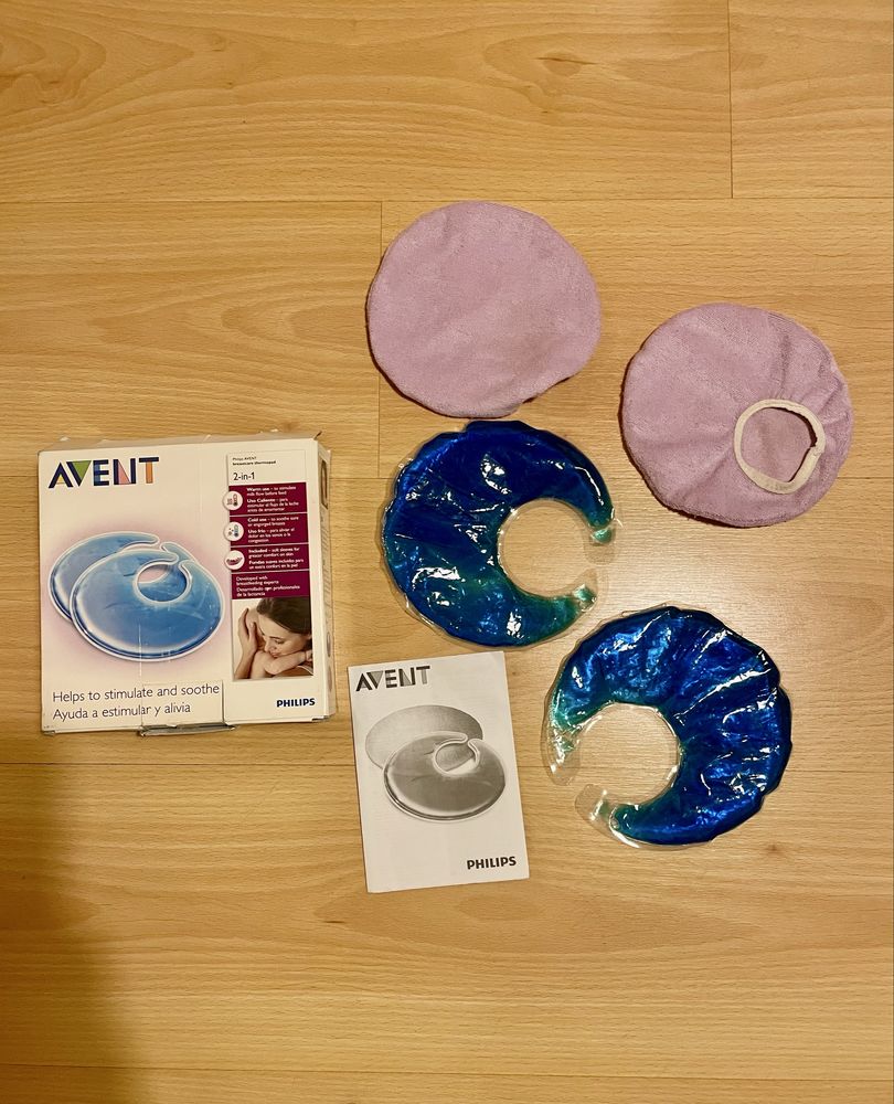 Discos de gel térmicos da philips avent  (breastcare thermocare)