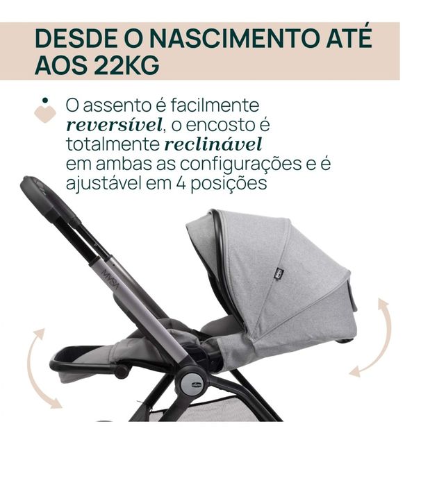 Carrinho Chicco Mysa