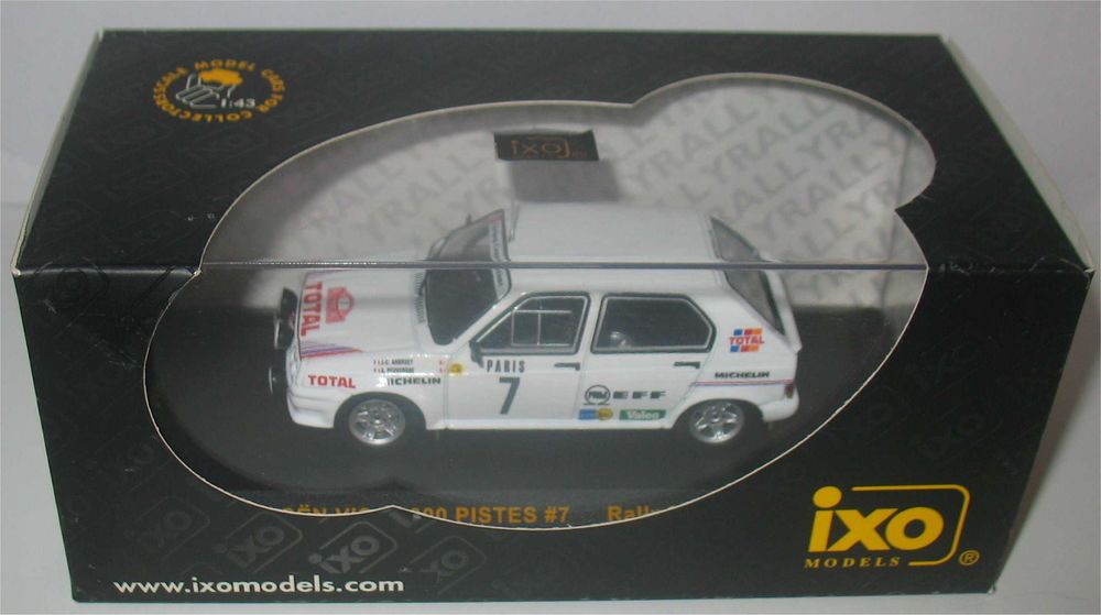 Citroen Visa 1000 Pistes - Rally Monte Carlo 1985- Jean-Claude Andruet