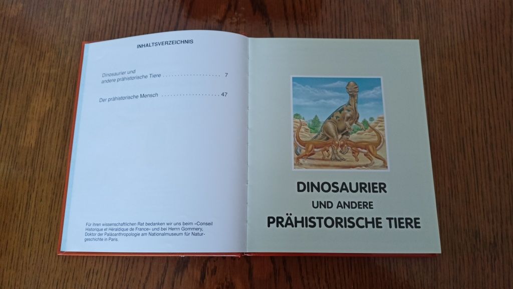 Dein buntes Worterbuch Dinosaurier und Vorgeschichte po niem. dla dzie