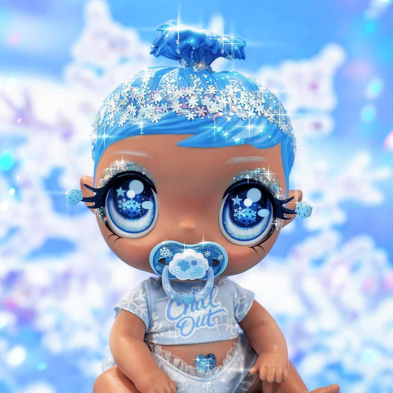 MGA Entertainment Glitter BABYZ Глітер бейбіз Сніжинка