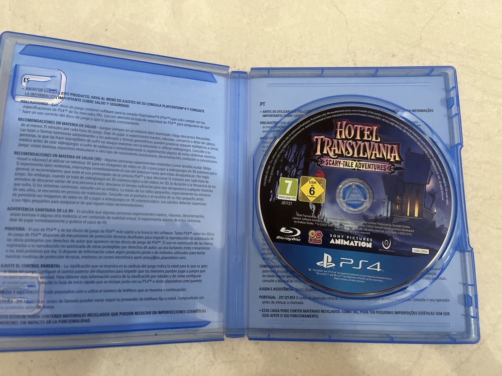 Jogo hotel transilvania aventuras e histórias de terros (versão ps4).