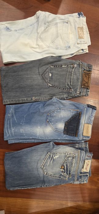 Calças de ganga SALSA de homem Tamanhos 30, 31 e 32.