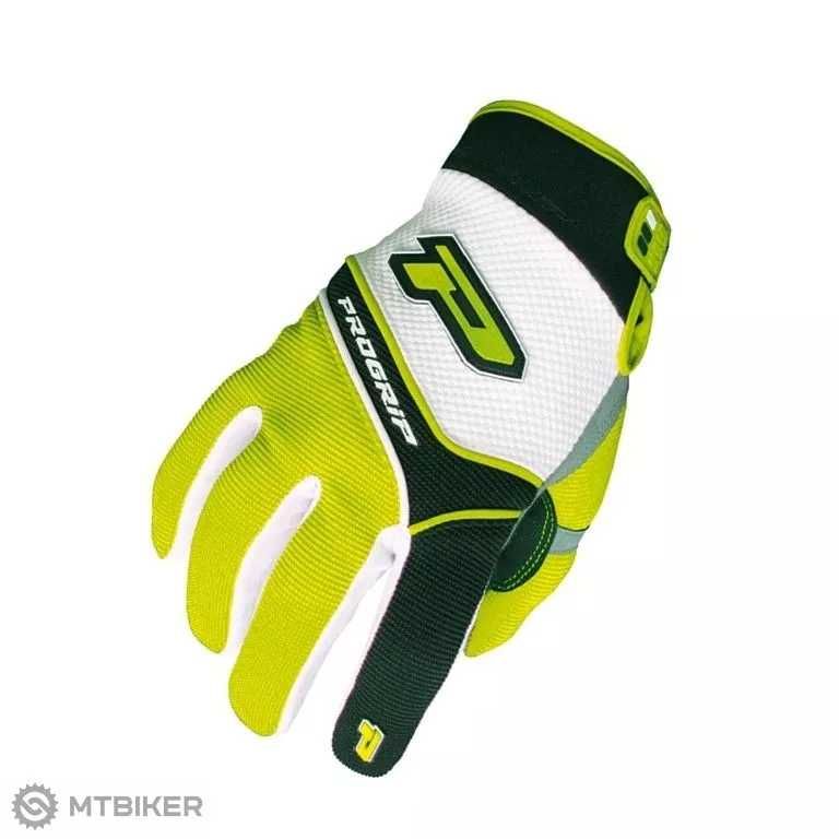 Rękawiczki Włoskie Rękawice mtb PROGRIP 4010 Fluo rower mx moto enduro