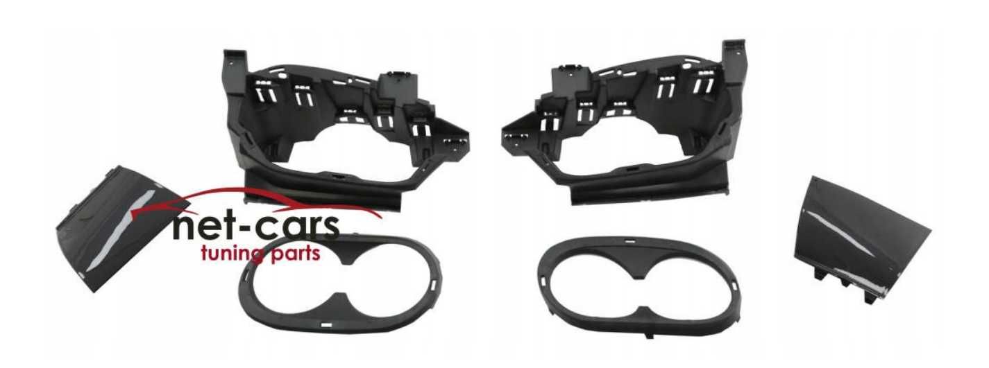 Dyfuzor + końcówki wydechu chrom MERCEDES W177 wzór A45 AMG