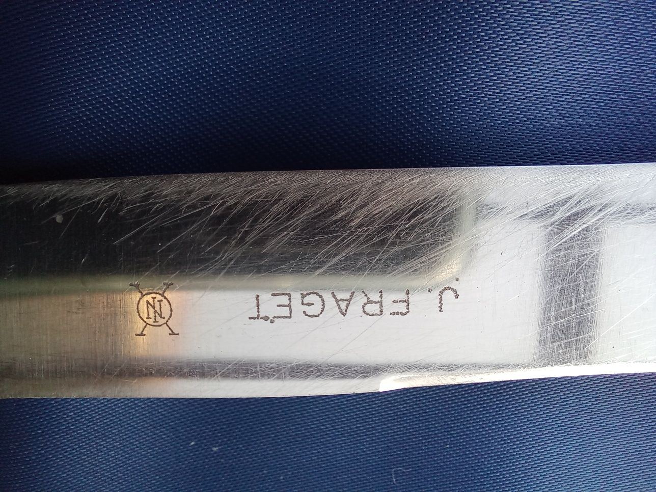 Platerowane noże 5 sztuk z kolekcji Fraget MB Plaque - lat 20-30
