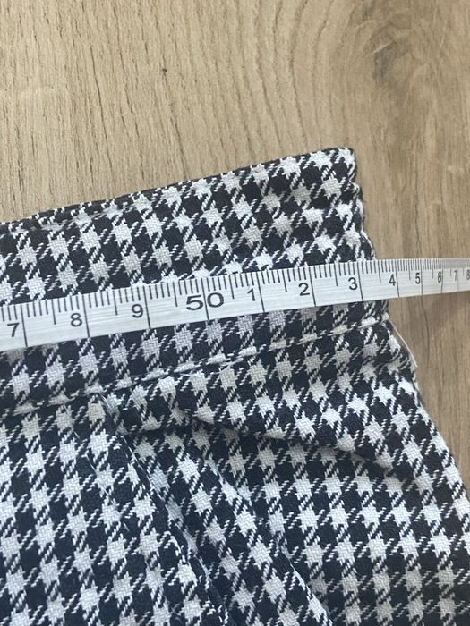 Job style 56/ 58 spodnie bawełna białe czarne pepitka casual  Vintage