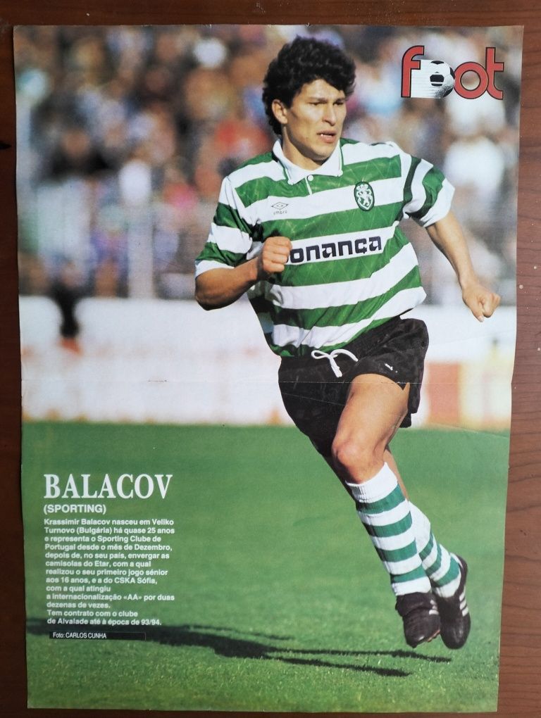 Pôster Balakov _ Sporting Clube de Portugal