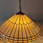 Witrażowa lampa wisząca