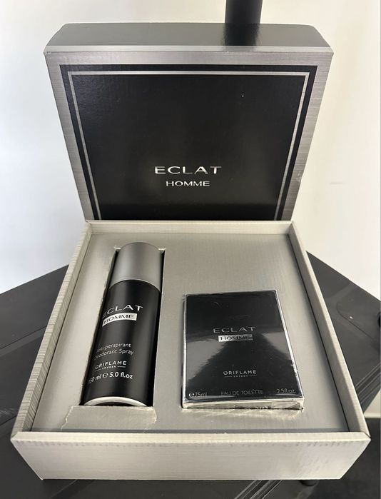 Perfume + Desodorizante Spray Corporal Eclat Homme