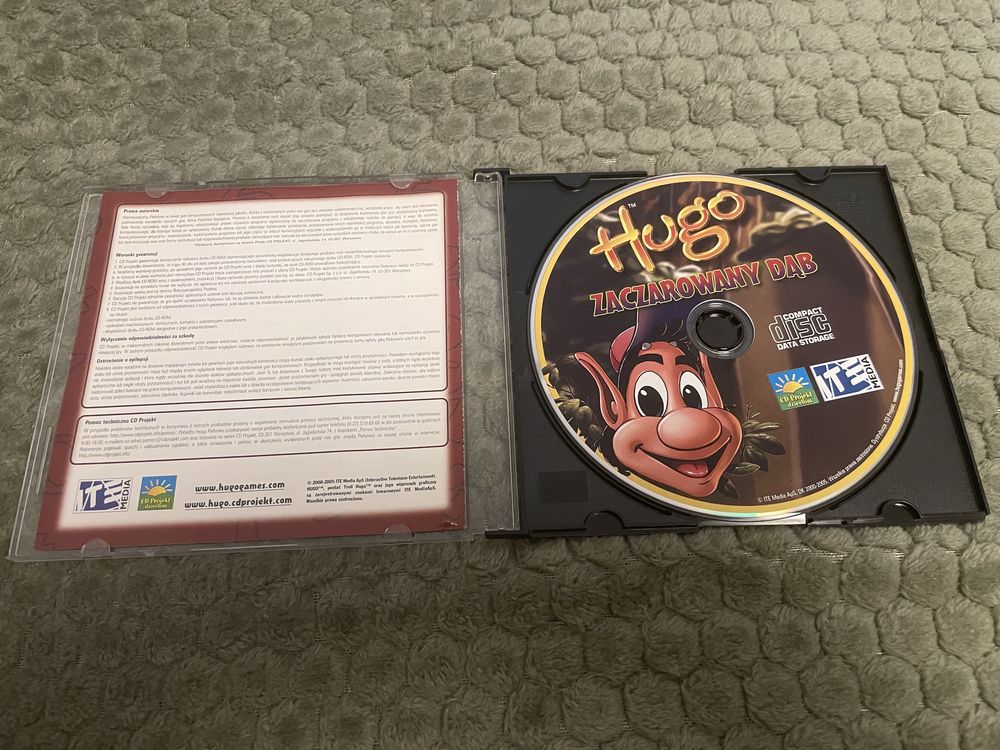 Gra PC - Hugo Zaczarowany Dąb PL ITE Media unikat retro 2005