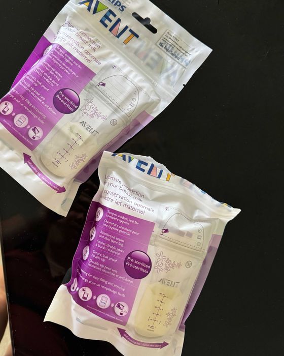 Пакети для зберігання грудного молока Philips Avent 180мл