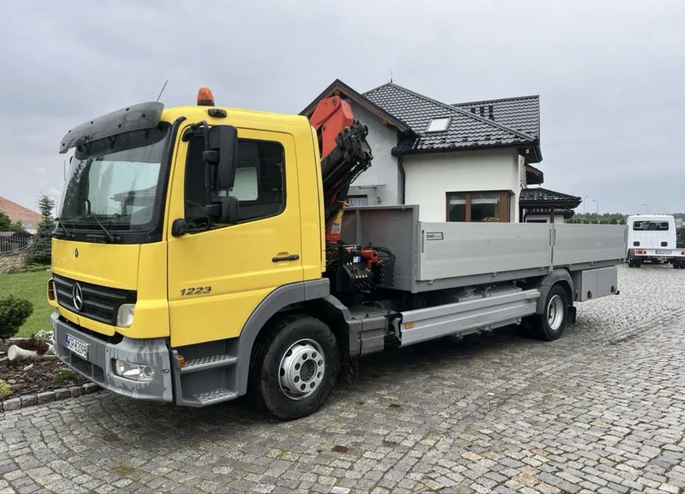 Zabudowa burtowa skrzyniowa platforma cieżarowe dostawcze IVECO MAN