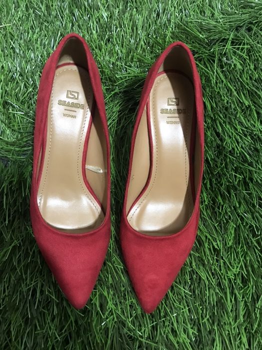 sapato stiletto vermelho seaside (Tam. 35)